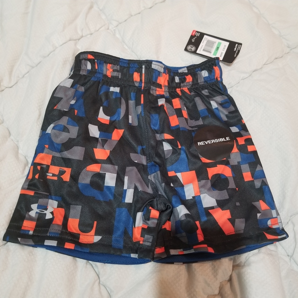 Under armour nwt 18m reversible shorts